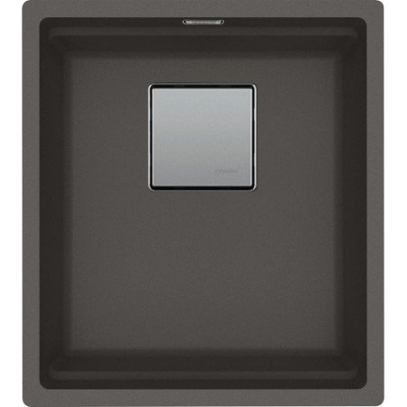 Po stalviršiu montuojama granitinė plautuvė Franke Kubus 2, KNG 110-37, Slate Grey