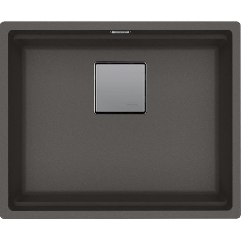 Po stalviršiu montuojama granitinė plautuvė Franke Kubus 2, KNG 110-52, Slate Grey
