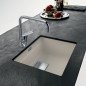 Po stalviršiu montuojama granitinė plautuvė Franke Kubus 2, KNG 110-52, Slate Grey