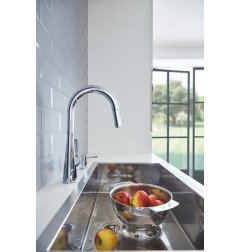 Dozatorius muilui GROHE, Authentic, chromo spalvos