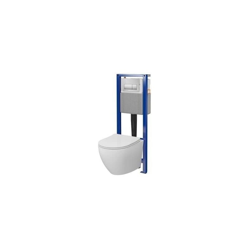 WC rėmo komplektas Cersanit, C676 System 40, sūkurinis WC rėmo komplektas Cersanit, C676 System 40, sūkurinis