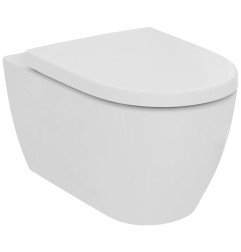 WC pakabinamas Ideal Standard i.life O HydroTwist, su sūkurio technlogogija, 4/2 l, baltas