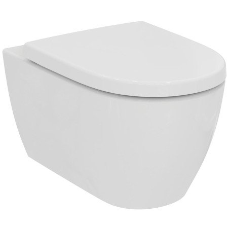 WC pakabinamas Ideal Standard i.life O HydroTwist, su sūkurio technlogogija, 4/2 l, baltas