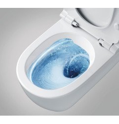 WC pakabinamas Ideal Standard i.life O HydroTwist, su sūkurio technlogogija, 4/2 l, baltas