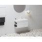 Praustuvas Ravak Lite 80/60 K/D, kairinis, su skyle maišytuvui, be perpylimo
