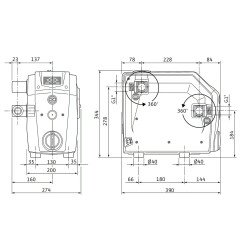 Elektroninis vandens tiekimo savisiurbis/nesavisiurblis siurblys Wilo, Isar BOOST5-E-5