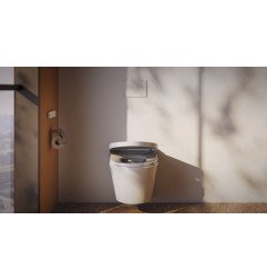 WC išmanus pakabinamas Ideal Standard i.Life E, su bide funkcija, su soft-close dangčiu, baltas
