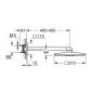 Dušo galva GROHE Rainshower SmartActice 310 Cube, 430 mm, 2 režimų, chromas