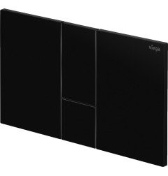 WC klavišas Viega Prevista, Visign For Style 24, ryškiai juoda