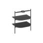 Spintelė po praustuvu Ravak CS Yard, 60 cm, matinė juoda