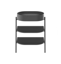 Spintelė po praustuvu Ravak CS Yard, 60 cm, matinė juoda
