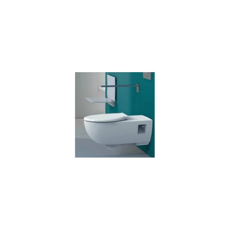 WC pakabinamas Geberit (žmonėms su spec. poreikiais), SELNOVA su dangčiu COMFORT