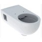WC pakabinamas Geberit (žmonėms su spec. poreikiais), SELNOVA su dangčiu COMFORT