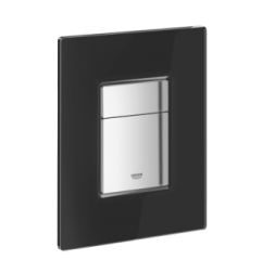 WC klavišas Grohe, Skate Cosmopolitan, juodas stiklas 1