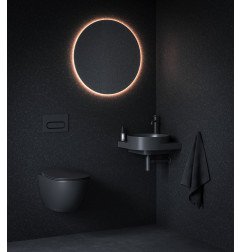 Praustuvo maišytuvas Ravak Espirit, 252 mm, ES 014.20BLM Graphite Brushed