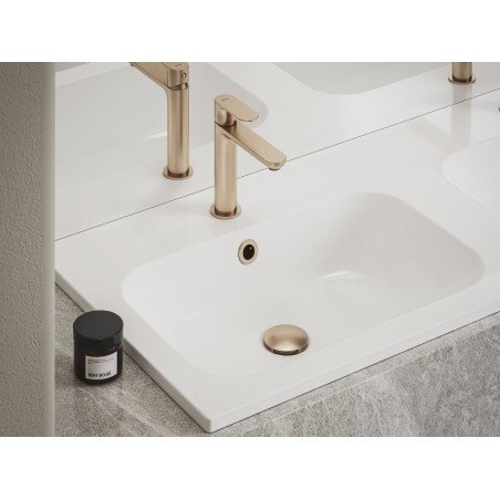 Praustuvo sifono vožtuvas Ravak Click-Clack, Rose Gold Brushed
