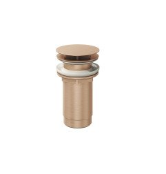 Praustuvo sifono vožtuvas Ravak Click-Clack, Rose Gold Brushed
