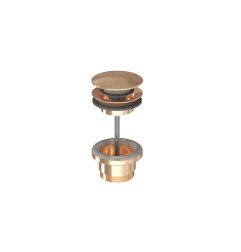 Praustuvo sifono vožtuvas Ravak Click-Clack, Rose Gold Brushed
