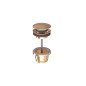 Praustuvo sifono vožtuvas Ravak Click-Clack, Rose Gold Brushed