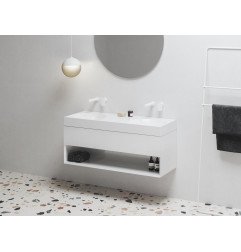 Spintelė po praustuvu Ravak SD Lite 120, balta
