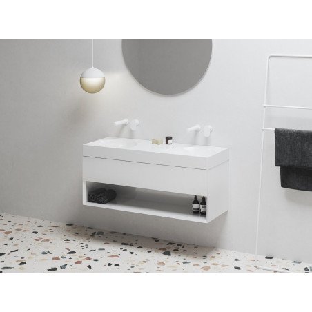 Spintelė po praustuvu Ravak SD Lite 120, balta