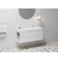 Praustuvas Ravak Lite 120/80, K, su skyle maišytuvui, be perpylimo