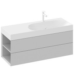 Praustuvas Ravak Lite 120/80, K, su skyle maišytuvui, be perpylimo