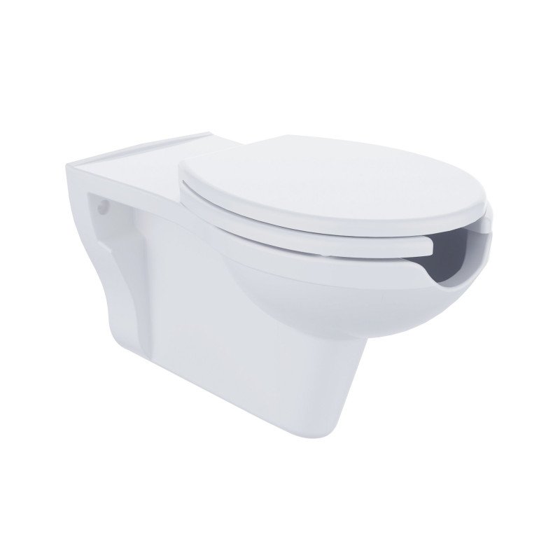 Pakabinamas WC Ravak Safe RimOff, pailgintas, baltas su Soft-Close dangčiu Pakabinamas WC Ravak Safe RimOff, pailgintas, baltas su Soft-Close dangčiu