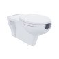 Pakabinamas WC Ravak Safe RimOff, pailgintas, baltas su Soft-Close dangčiu Pakabinamas WC Ravak Safe RimOff, pailgintas, baltas su Soft-Close dangčiu