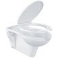 Pakabinamas WC Ravak Safe RimOff, pailgintas, baltas su Soft-Close dangčiu Pakabinamas WC Ravak Safe RimOff, pailgintas, baltas su Soft-Close dangčiu