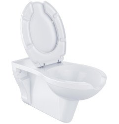 Pakabinamas WC Ravak Safe RimOff, pailgintas, baltas su Soft-Close dangčiu