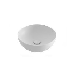 Praustuvas Ravak Uni 40 B Slim, baltas matinis