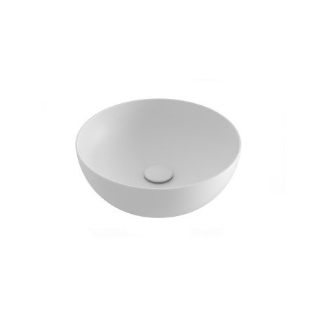 Praustuvas Ravak Uni 40 B Slim, baltas matinis