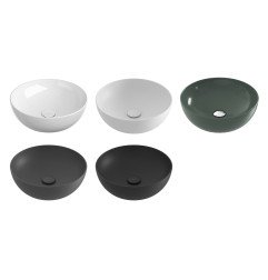 Praustuvas Ravak Uni 40 B Slim, baltas matinis