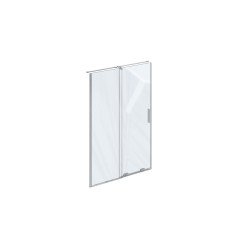 Stumdomos dušo durys Ravak Roll, RODP2 110, blizgi+stiklas Transparent