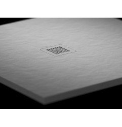 Lietas dušo padėklas Ravak Slate Pro, 120x90 Smoke Grey