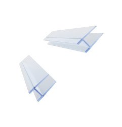 Ravak Brilliant/GlassLine vertikali sandarinimo juosta, Sienų/stiklo vertikalių tarpinių rinkinys 8 Brilliant