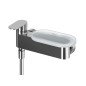 Lentynėlė maišytuvui Ravak Chrome II, permatoma balta