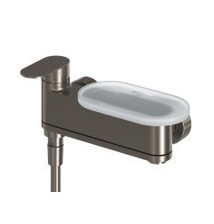 Lentynėlė maišytuvui Ravak Chrome II, permatoma balta