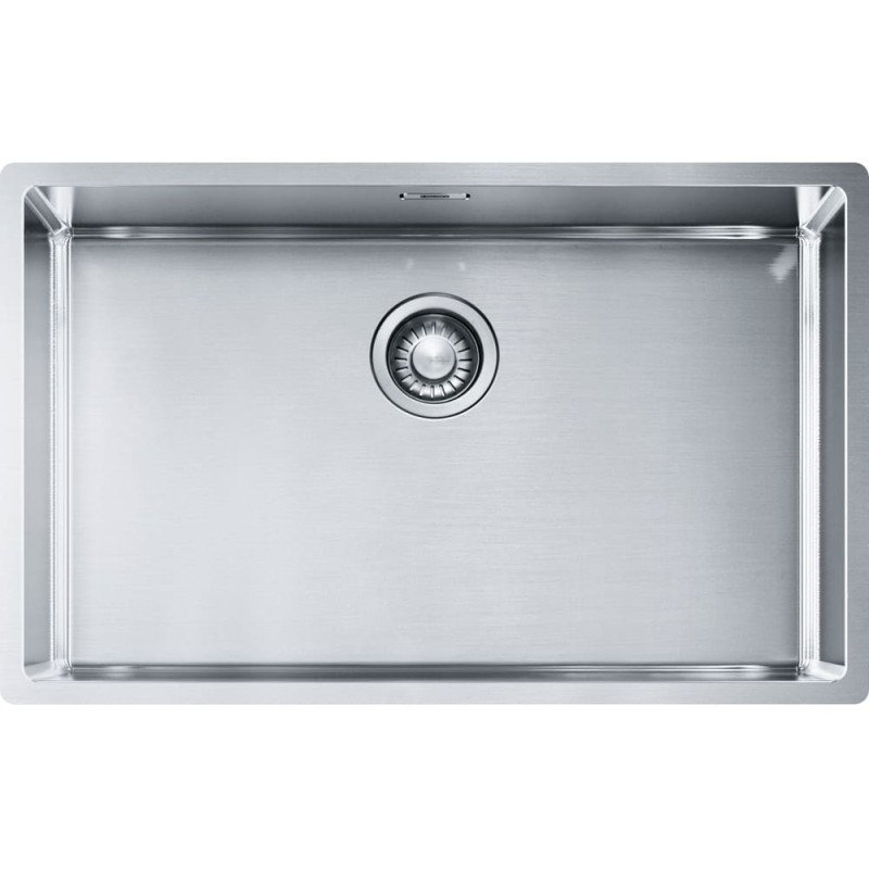 Nerūdijančio plieno plautuvė Franke Box, BXX 210/110-68, integruotas ekscentrinis ventilis