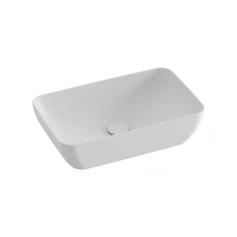 Praustuvas Ravak Uni 50 R Slim, baltas matinis
