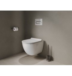 WC šepetys Ravak Chrome II, CR II 411.20GB, šlifuoto grafito