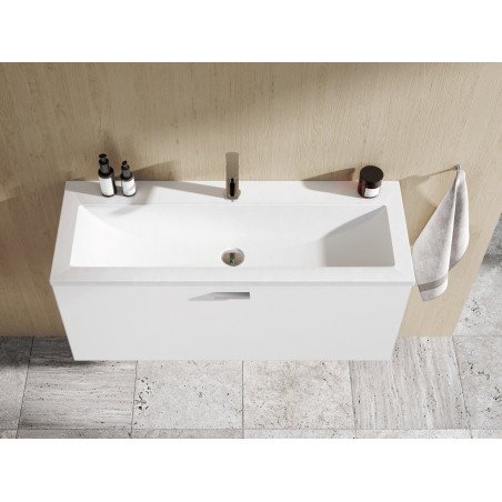 Spintelė po praustuvu Ravak SD Clear II, 100 cm, balta