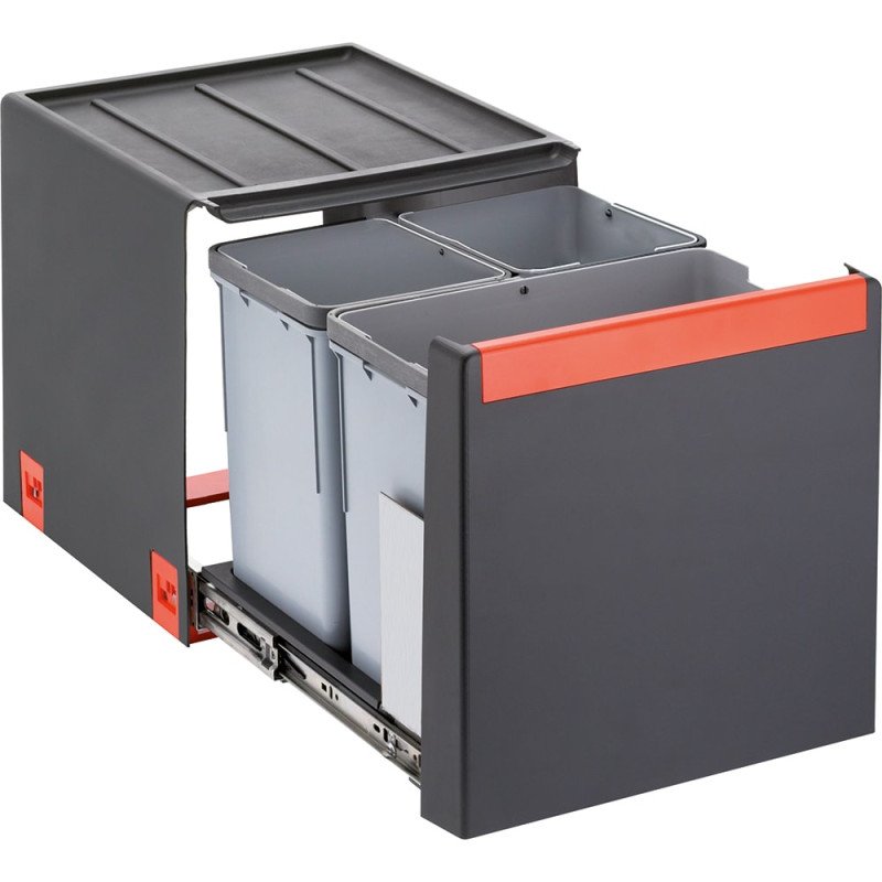 Šiukšliadėžė FRANKE, Cube 40, automatinis atidarymas, 14l.+2x7l. Šiukšliadėžė FRANKE, Cube 40, automatinis atidarymas, 14l.+2x7l.