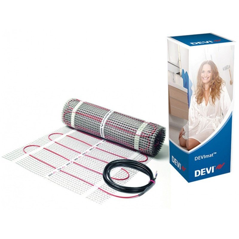 Elektrinio šildymo kilimėlis Devi, DEVImat DTIF-200, 0.5x14 m (7 m2) 1385W Elektrinio šildymo kilimėlis Devi, DEVImat DTIF-200, 0.5x14 m (7 m2) 1385W