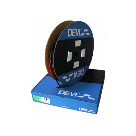 Elektrinio šildymo kabelis DEVI DSIG-20, 91m 1820W 1