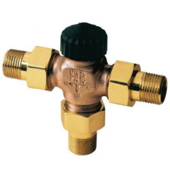 Trieigis srauto skirstymo vožtuvas Heimeier, d20 be antgalių 1