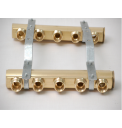 Šildymo sistemos kolektorius Capricorn, 12 žiedų, nereguliuojamas, su nipeliais 1