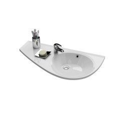 Lietas praustuvas Ravak Avocado, L 85 cm su persipylimu