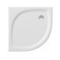 Lietas dušo padėklas Ravak Elipso Pro Flat, 90 baltas